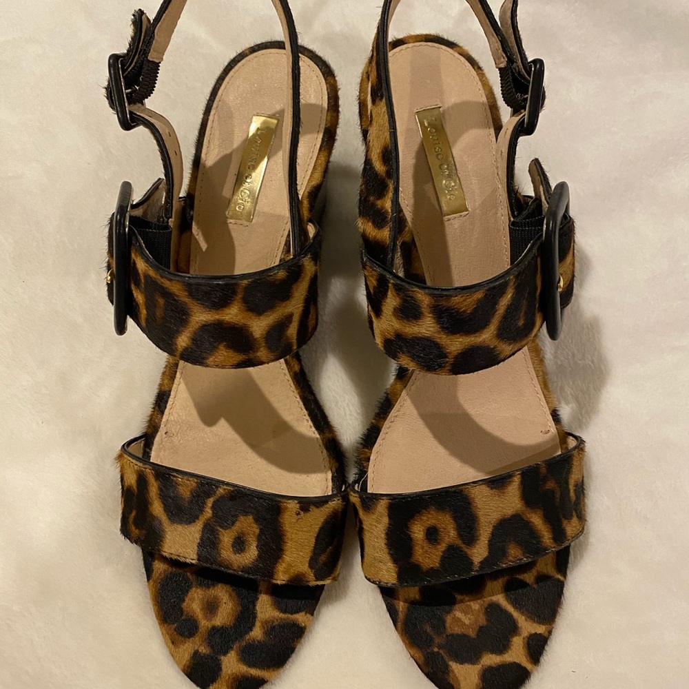 Animal Print Wedge!!